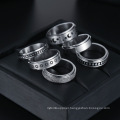 Hot Sale Vintage Rotate Freely Ring Anxiety Ring for Men